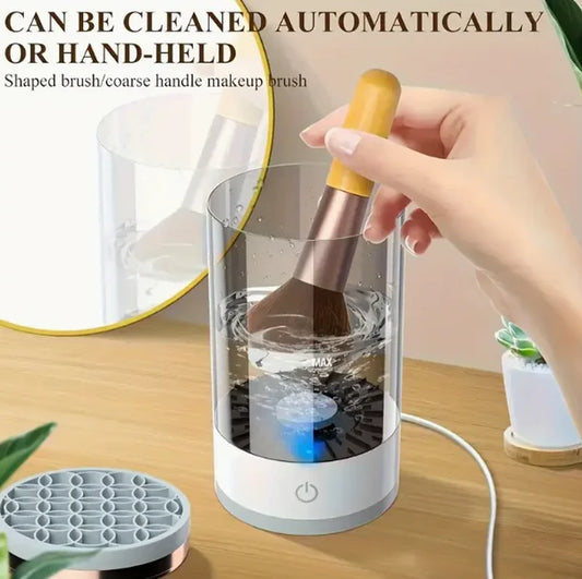 Electric Lazy Makeup Brush Cleaner | Automatic Cleaning with Storage Box Special Cleaning Storage for Makeup Tools